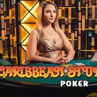Caribbean Stud Poker game by Evolution – logo hosted on 5Gringos