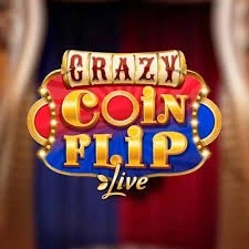 Official Slots logo: Crazy Coin Flip by Evolution at 5Gringos