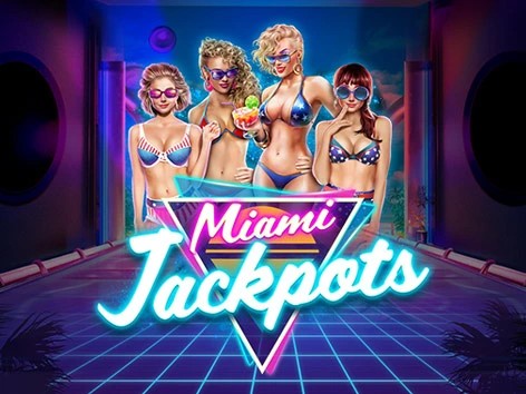 Miami Jackpots slot visual from Booming Games available on 5-gringocasino.com