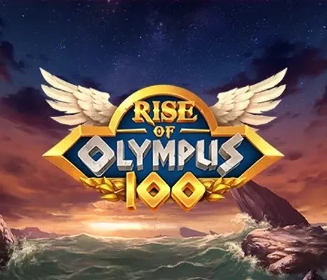 Rise of Olympus 100 online game logo by Play'n GO on 5-gringocasino.com