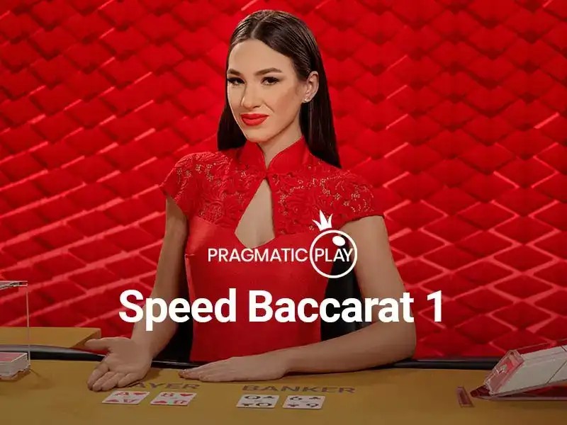 Speed Baccarat slot logo by Atmosfera at 5Gringos